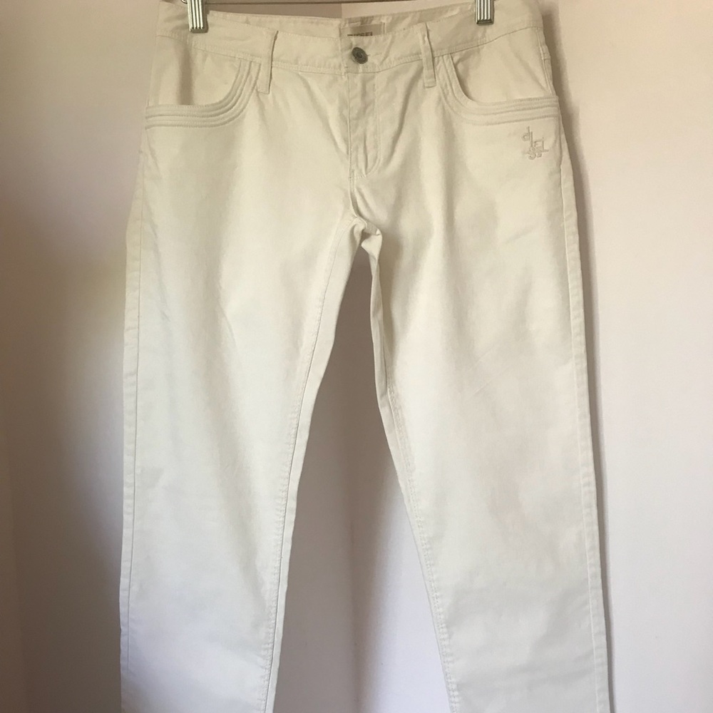 DIESEL White Jeans Size 27